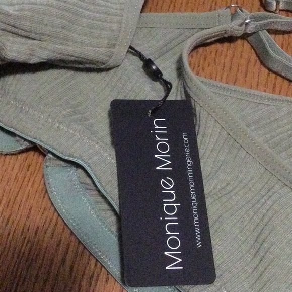 NWT Monique Morin size medium bralette razorback - Picture 4 of 7